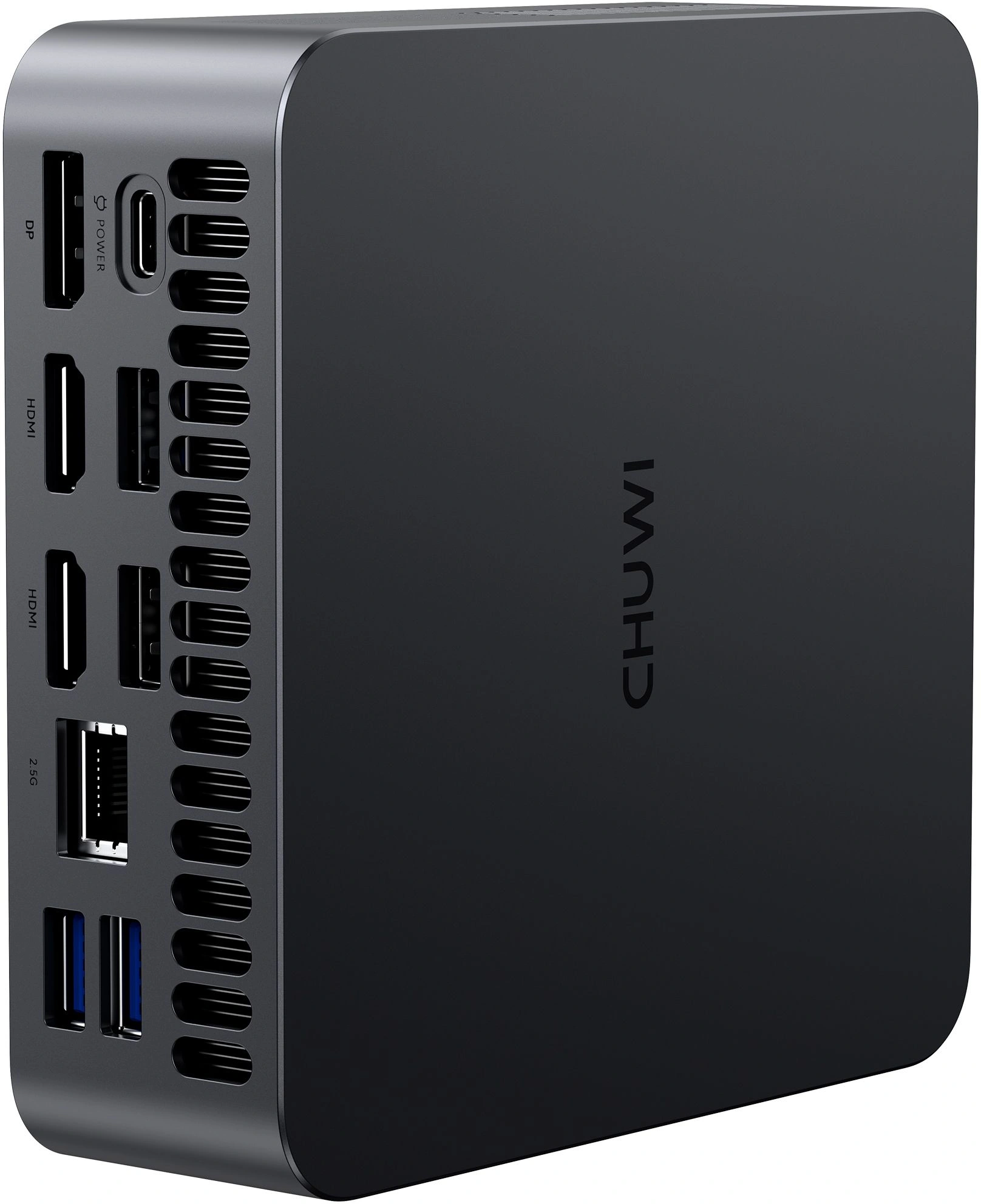 ПК Мини Chuwi AuBox X Core Ultra 5 226V (2.1) 16Gb SSD512Gb ARC 130V Windows 11 Pro 2.5xGbitEth WiFi BT 100W серый — миниатюра 3
