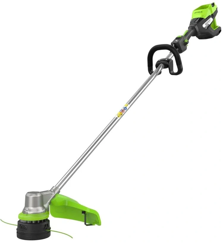 Триммер электрический Greenworks ST121 аккум. 1200Вт неразбор.штан. реж.эл.:леска/нож — фото 1