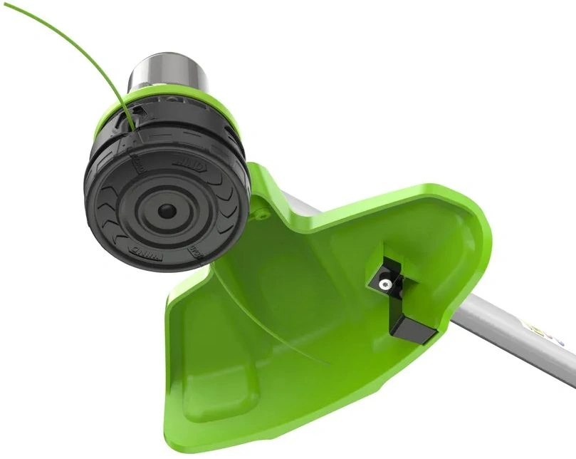 Триммер электрический Greenworks ST121 аккум. 1200Вт неразбор.штан. реж.эл.:леска/нож — миниатюра 5