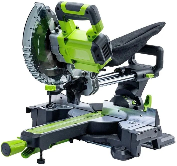 Торцовочная пила Greenworks GD24MS216 4800об/мин d=216мм — фото 1