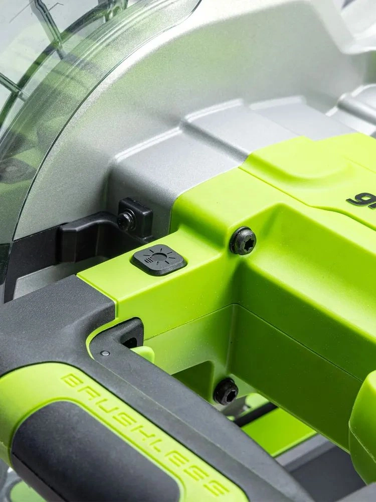 Торцовочная пила Greenworks GD24MS216 4800об/мин d=216мм — миниатюра 9