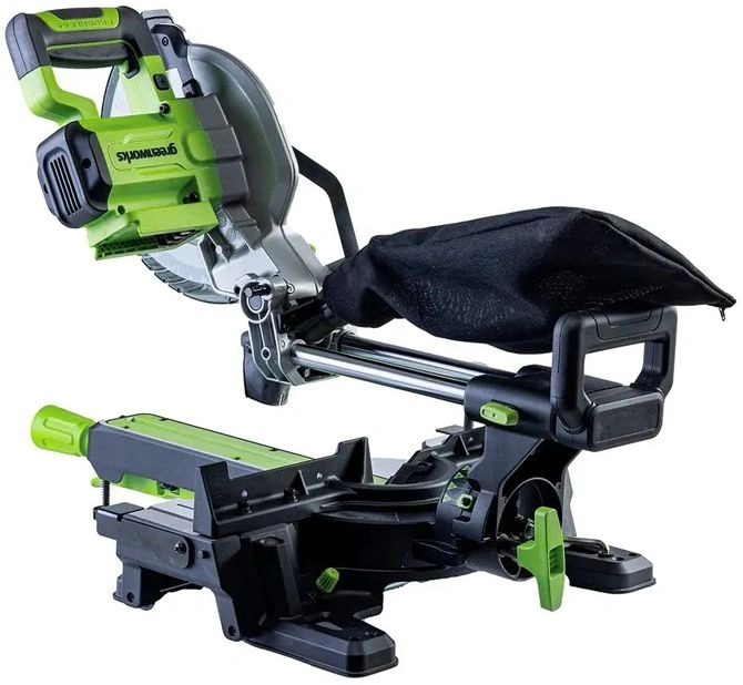 Торцовочная пила Greenworks GD24MS216 4800об/мин d=216мм — миниатюра 3