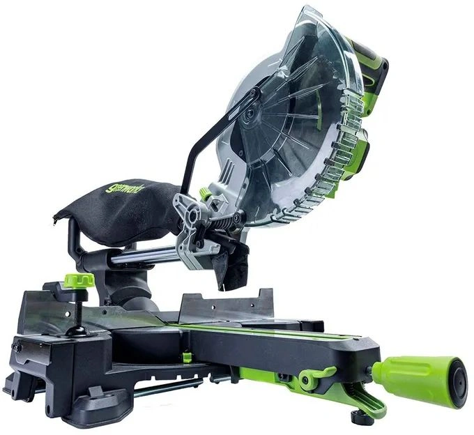 Торцовочная пила Greenworks GD24MS216 4800об/мин d=216мм — миниатюра 7