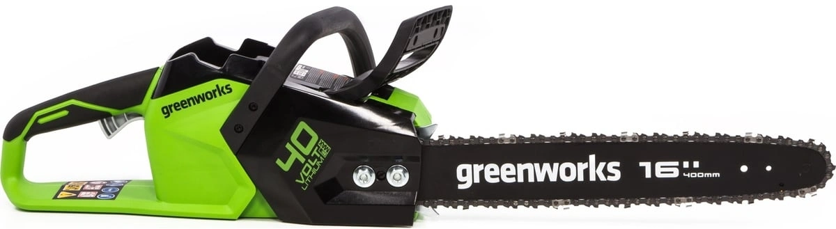 Цепная пила Greenworks GD40CS18 аккум. 3600Вт 4.89л.с. дл.шины:18" (45cm) (2009607) — миниатюра 2