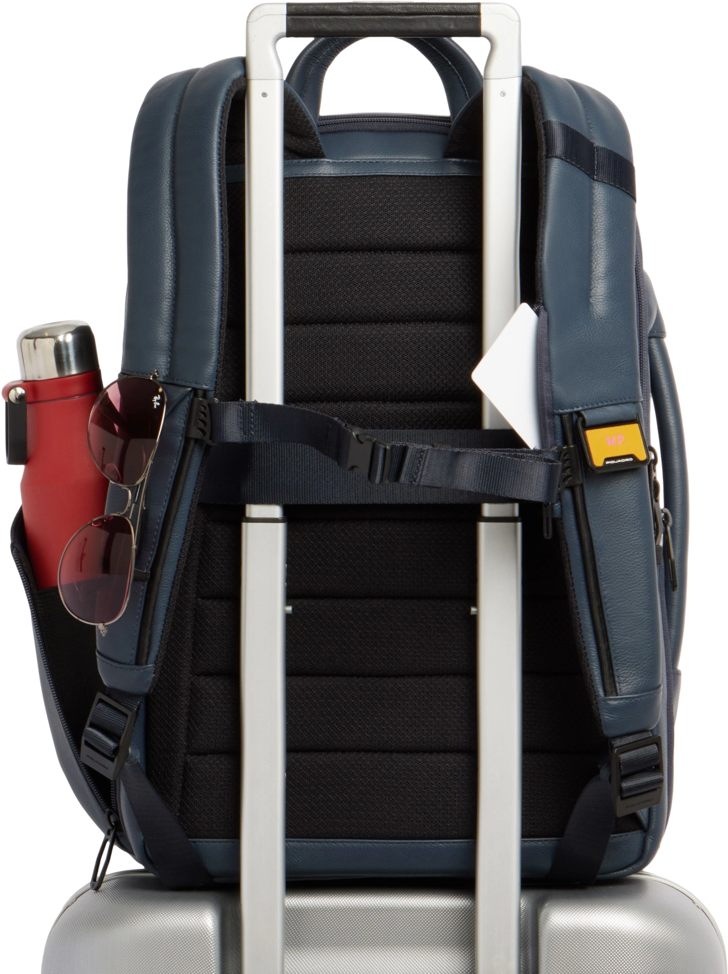 Рюкзак мужской Piquadro Russel CA7162W137/BLU синий натур.кожа — миниатюра 3