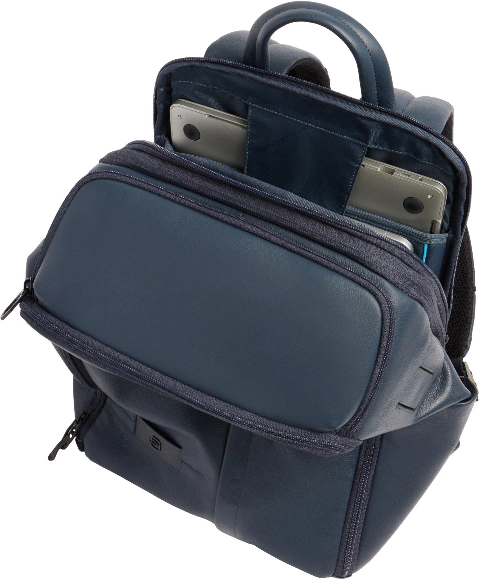 Рюкзак мужской Piquadro Russel CA7162W137/BLU синий натур.кожа — миниатюра 4