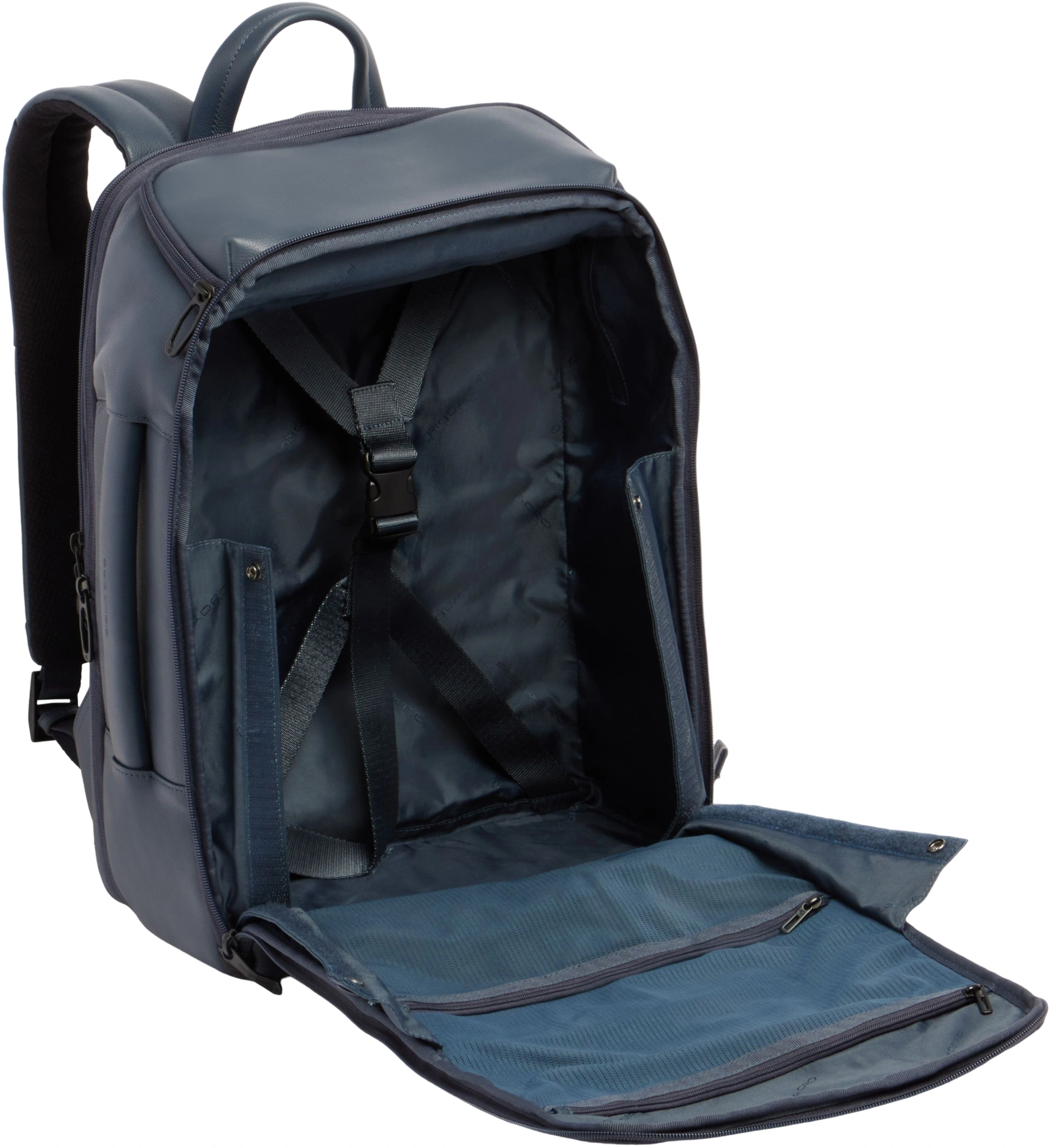 Рюкзак мужской Piquadro Russel CA7162W137/BLU синий натур.кожа — миниатюра 5