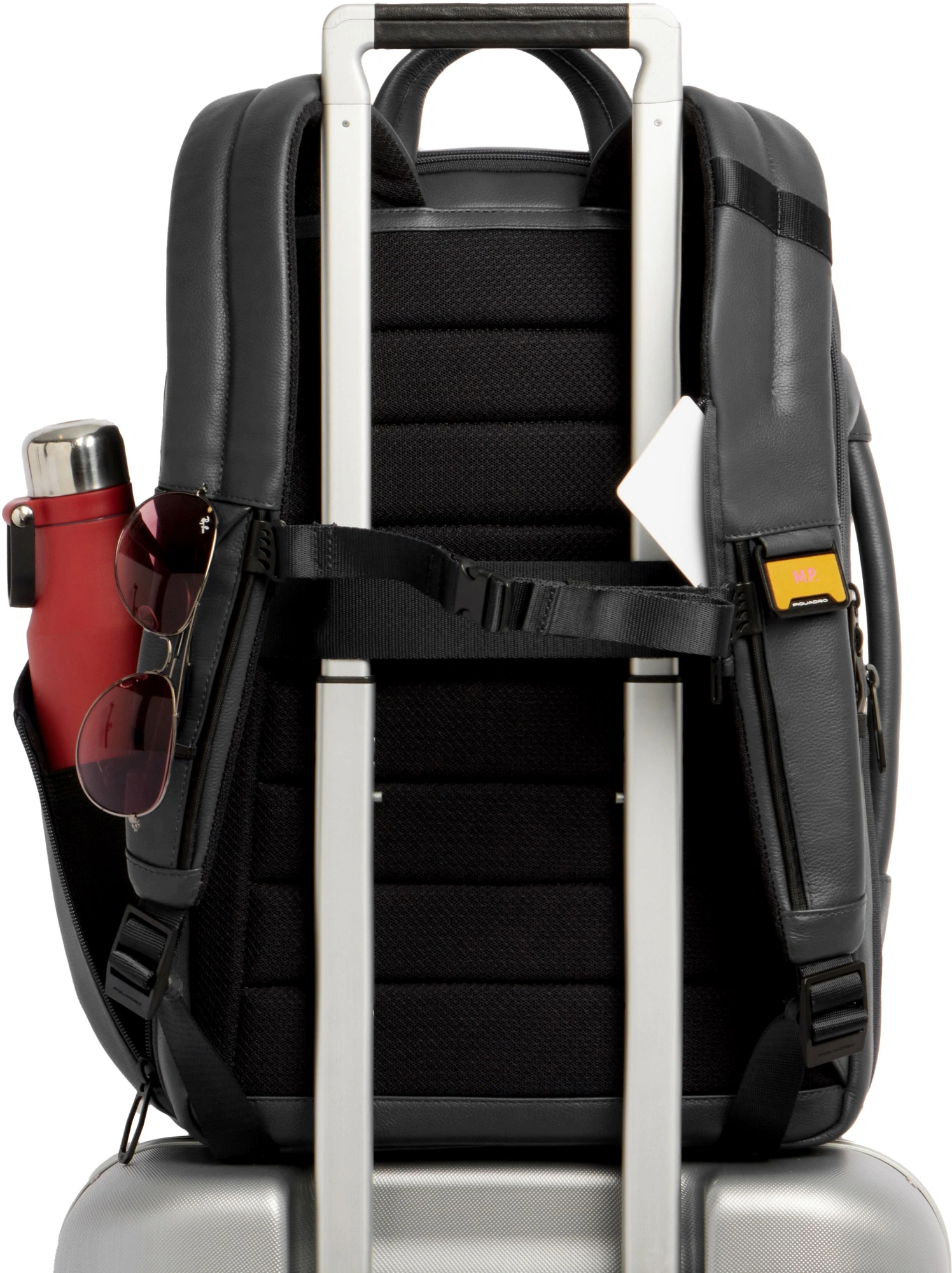 Рюкзак мужской Piquadro Russel CA7162W137/N черный натур.кожа — миниатюра 3