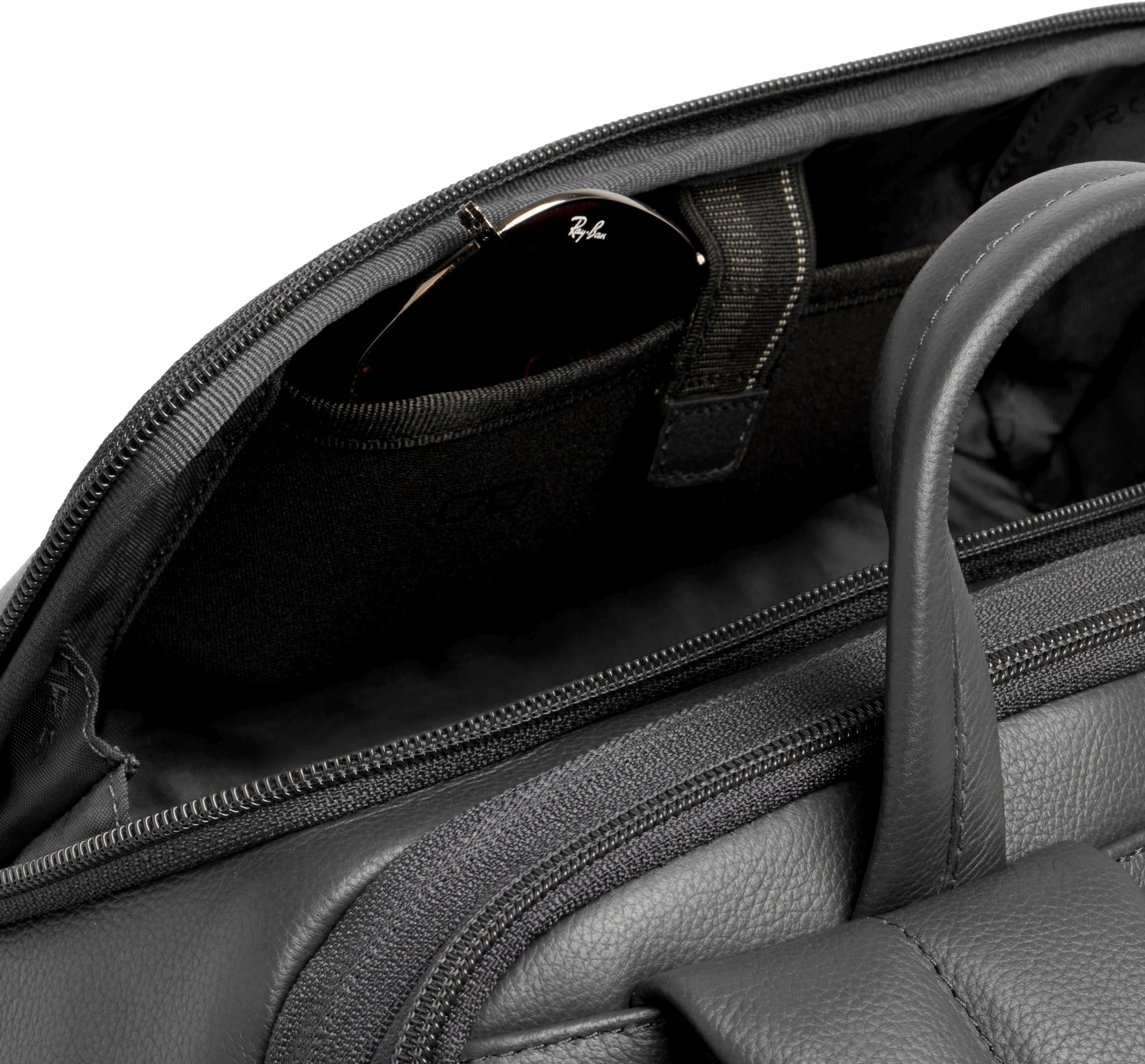 Рюкзак мужской Piquadro Russel CA7162W137/N черный натур.кожа — миниатюра 8