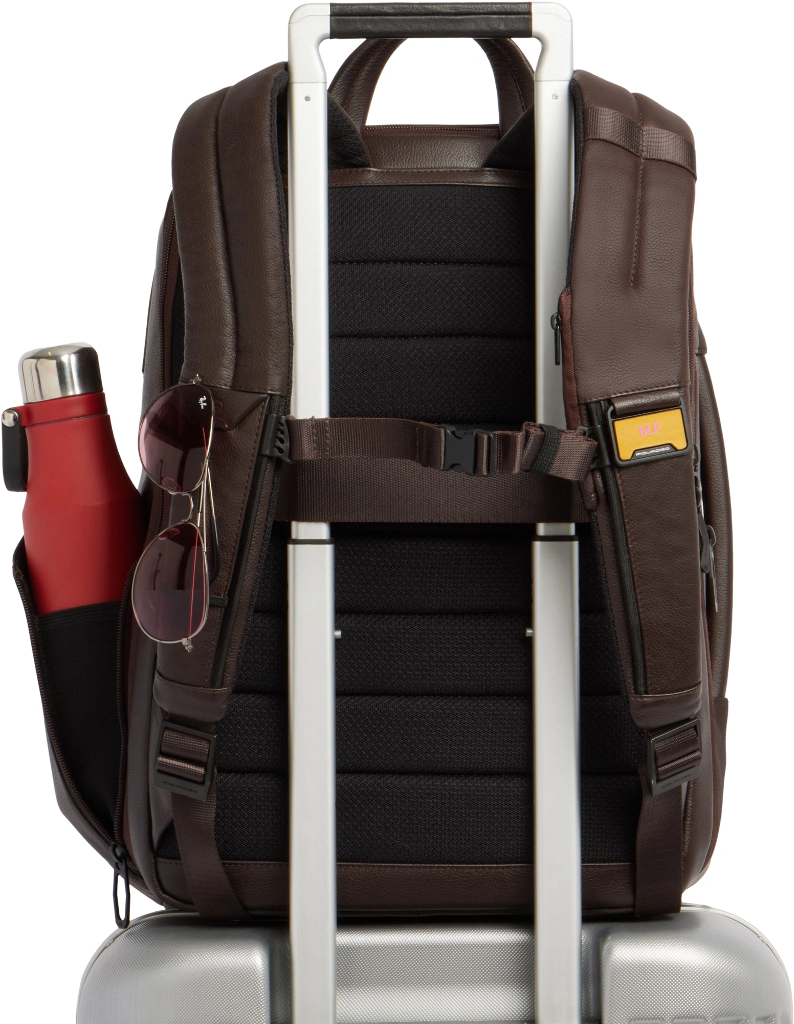 Рюкзак мужской Piquadro Russel CA7162W137/TM темно-коричневый натур.кожа — миниатюра 3