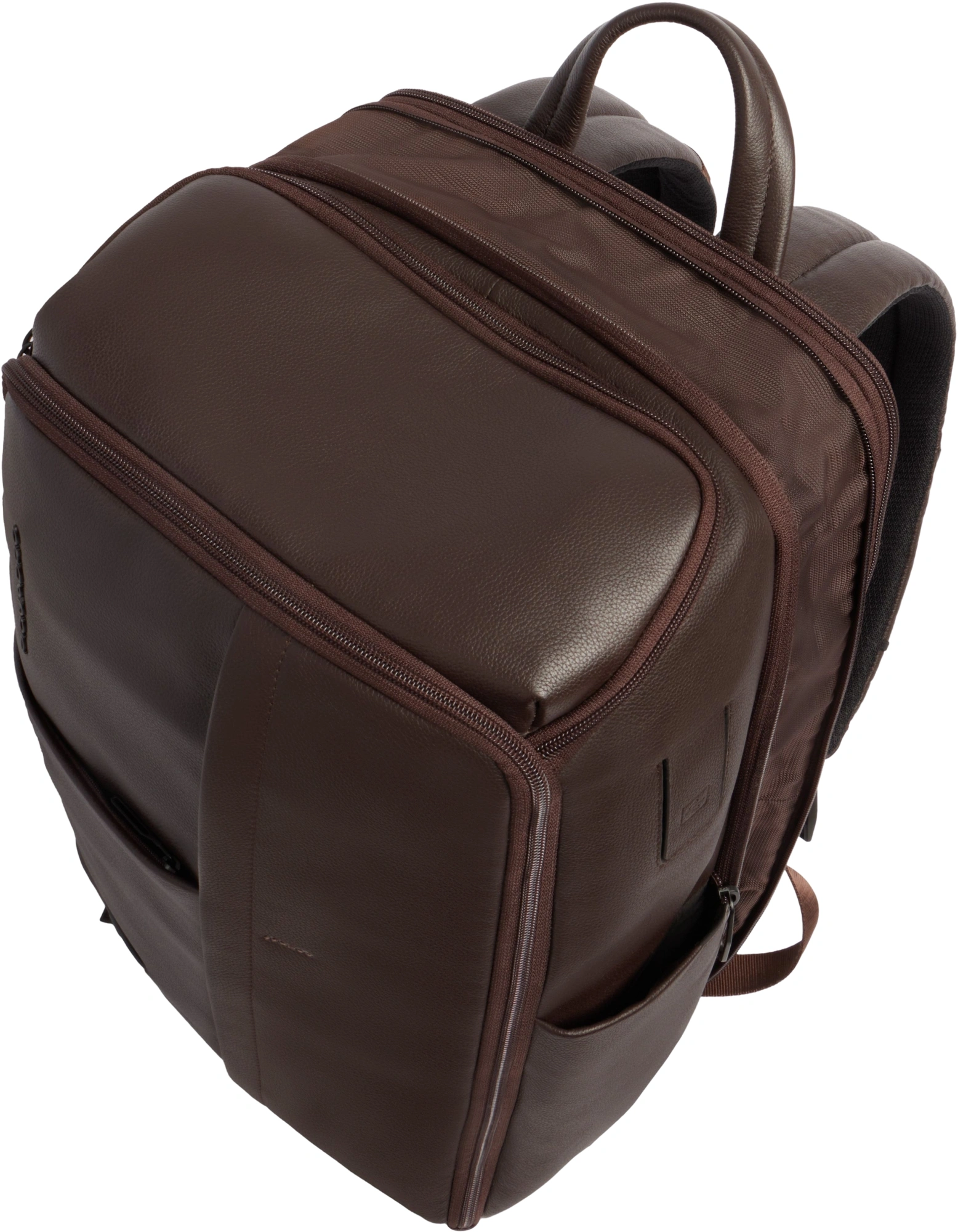 Рюкзак мужской Piquadro Russel CA7162W137/TM темно-коричневый натур.кожа — миниатюра 6