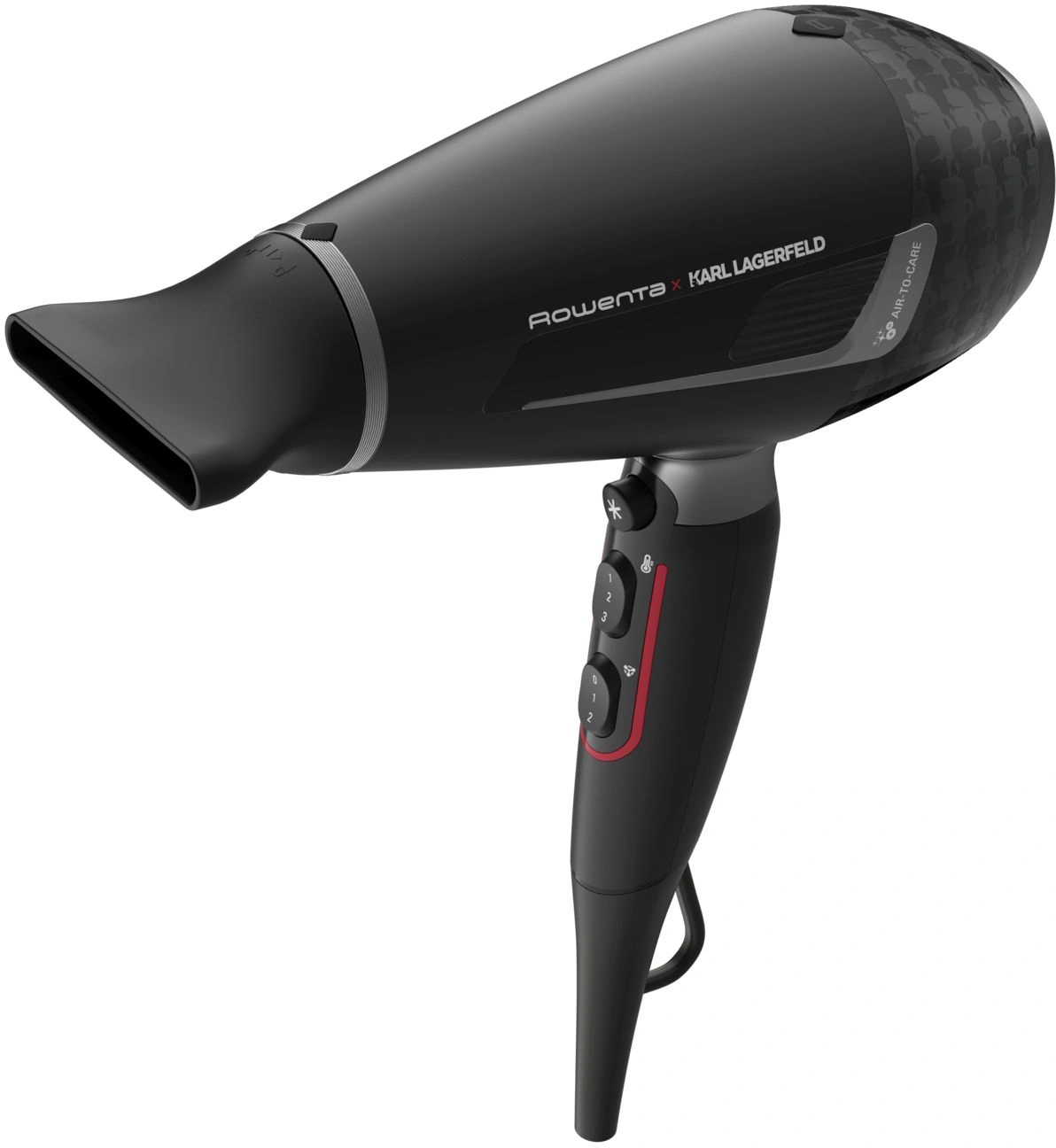 Фен Rowenta CV888LF0 2200Вт черный (1830008533) — миниатюра 4