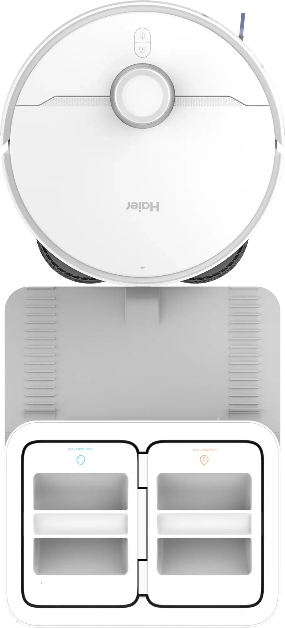 Пылесос-робот Haier HSR Pro R6 50Вт белый/серый (в компл.:1мешок) — миниатюра 8