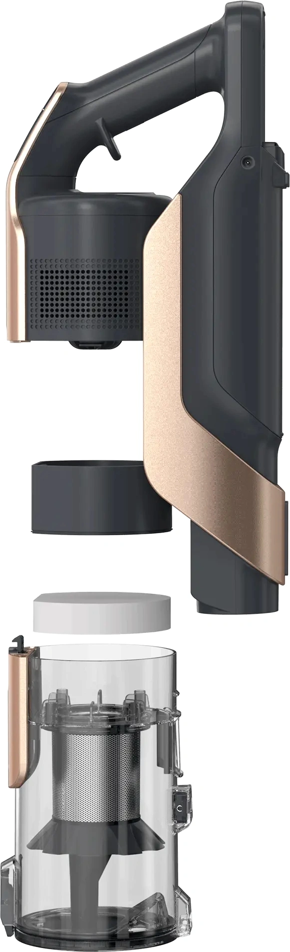 Пылесос Haier C6 Pro 680Вт антрацит/золотистый (в компл.:1мешок) — миниатюра 6