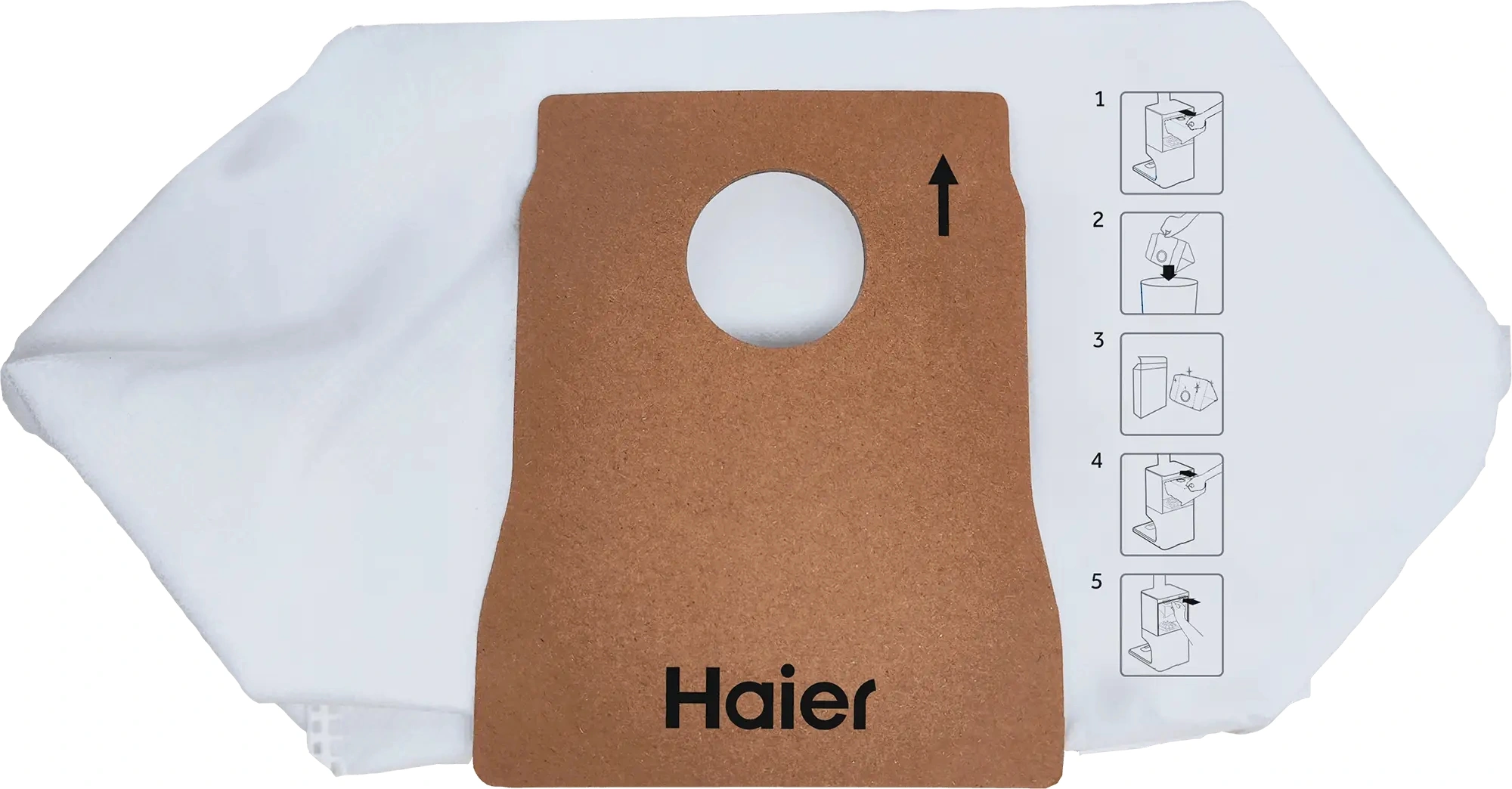Пылесос Haier C6 Pro 680Вт антрацит/золотистый (в компл.:1мешок) — миниатюра 10