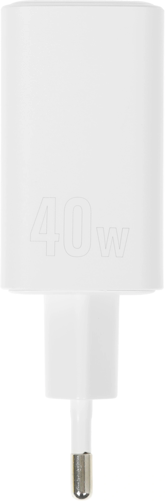 Сетевое зар./устр. Hoco C126A Pure power PD40W three-port(2C1A) charger(EU 40W 3A (PD+QC) универсальное белый — миниатюра 7