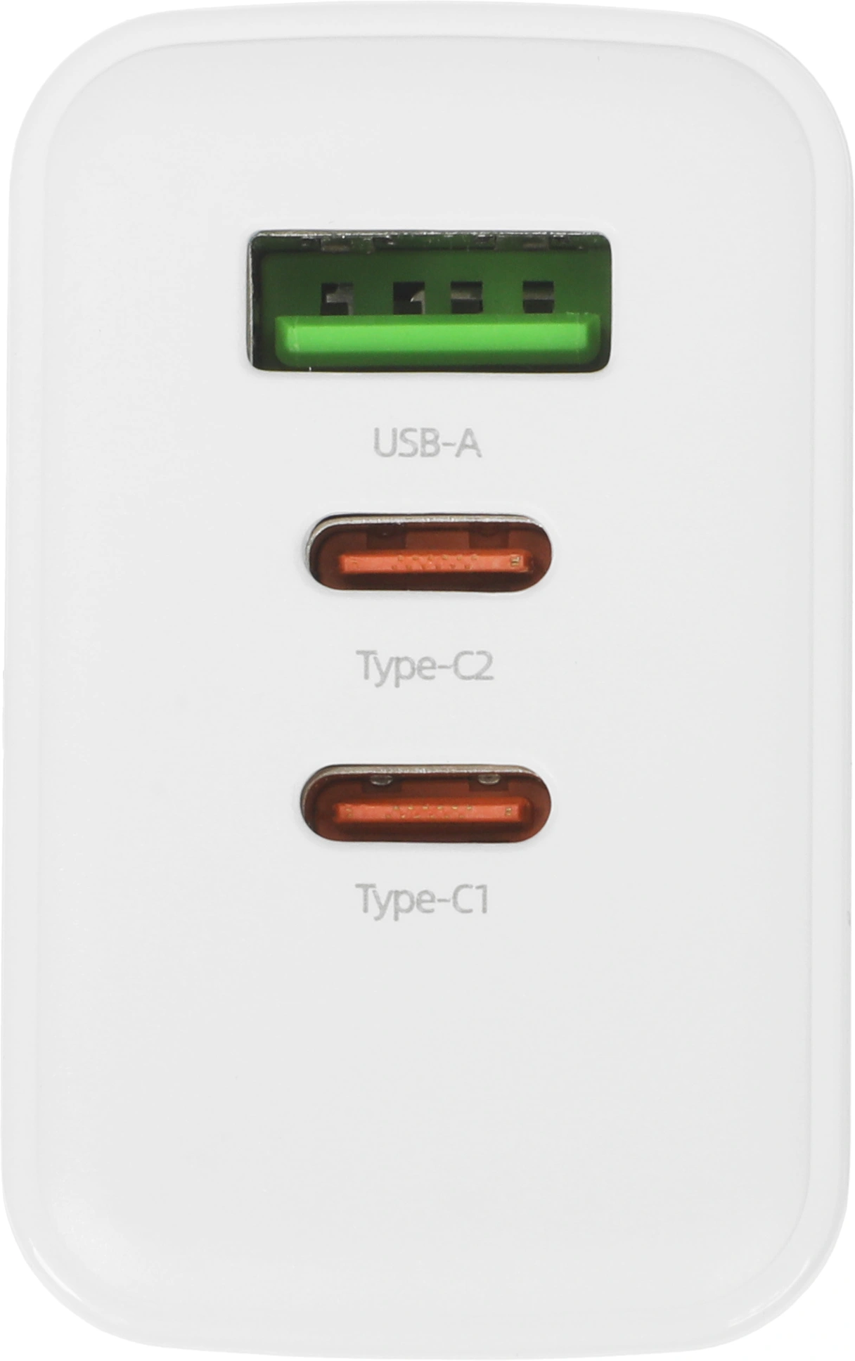 Сетевое зар./устр. Hoco C126A Pure power PD40W three-port(2C1A) charger(EU 40W 3A (PD+QC) универсальное белый — миниатюра 9