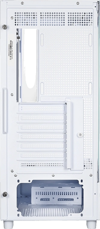 Корпус PcCooler C3 Q500 белый без БП ATX 9x120mm 2x140mm 1xUSB3.0 1xUSB3.1 audio bott PSU — миниатюра 6