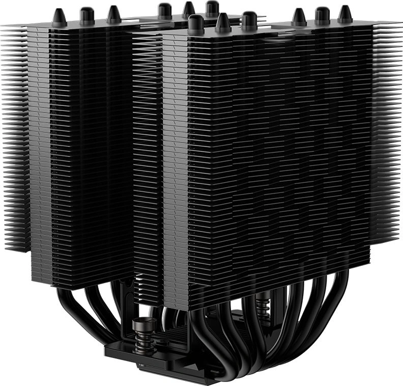 Устройство охлаждения(кулер) PcCooler RT620Pro TC ARGB Soc-AM5/AM4/1151/1200/2066/1700 черный 4-pin 34.9dB Al+Cu 265W Ret (RT620PROTC-BKAWYX-GL) — миниатюра 2
