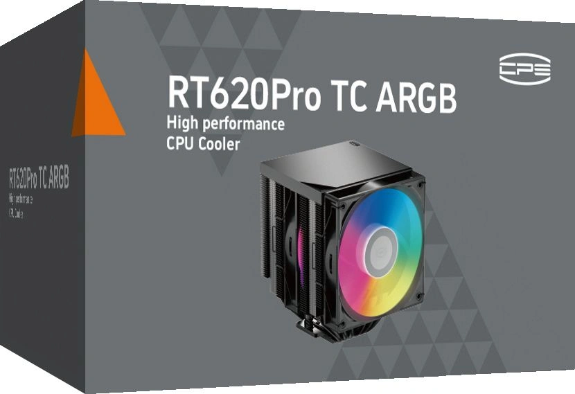 Устройство охлаждения(кулер) PcCooler RT620Pro TC ARGB Soc-AM5/AM4/1151/1200/2066/1700 черный 4-pin 34.9dB Al+Cu 265W Ret (RT620PROTC-BKAWYX-GL) — миниатюра 6