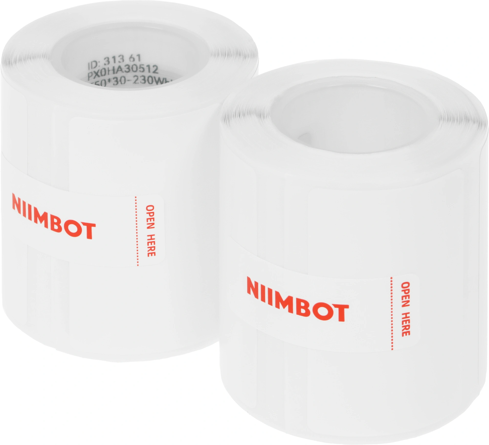 Термоэтикетки Niimbot 1747498 сег.:50x30мм самоклей. 230шт/рул (упак.:2шт) Niimbot B1/B31/B21Pro/B21S/B3S_P белый — фото 1