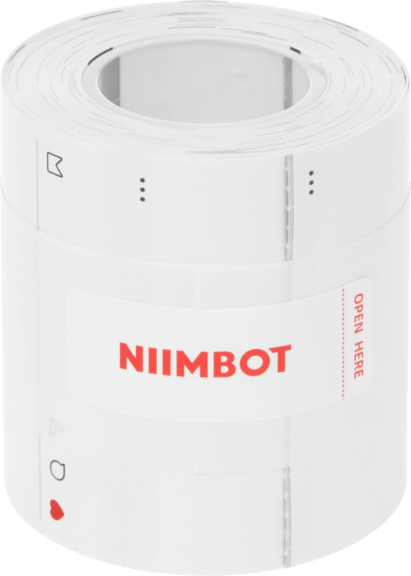 Термоэтикетки Niimbot Colorful SNS (1747103) сег.:54x67мм самоклей. 120шт/рул Niimbot B21 Pro белый — фото 1