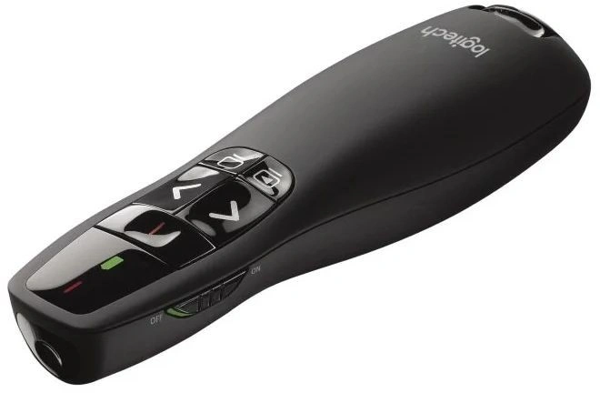 Презентер Logitech R400 Radio USB (15м) черный — миниатюра 4