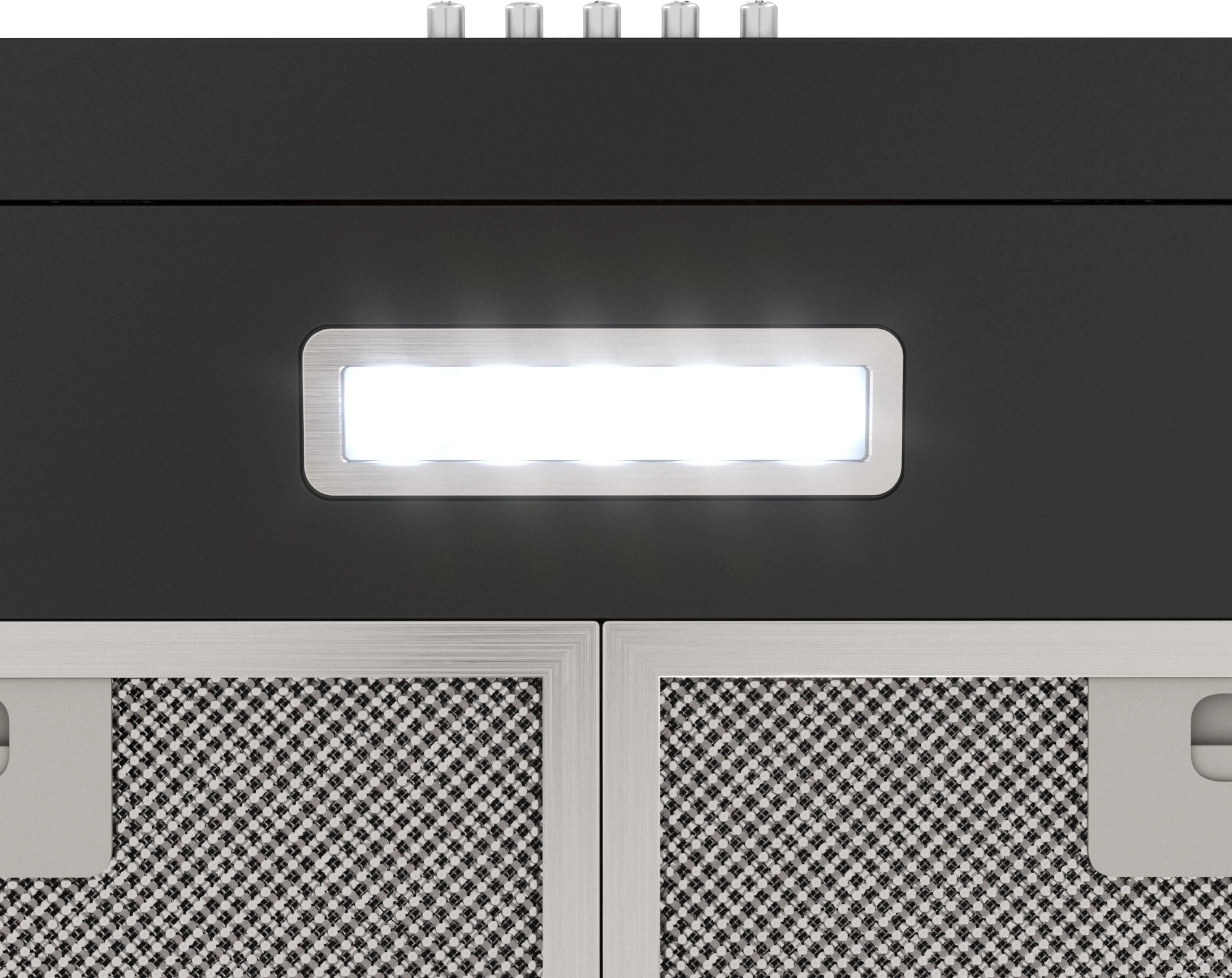 Вытяжка козырьковая Elikor Eco ONE 60 BK черный управление: кнопочное — миниатюра 3