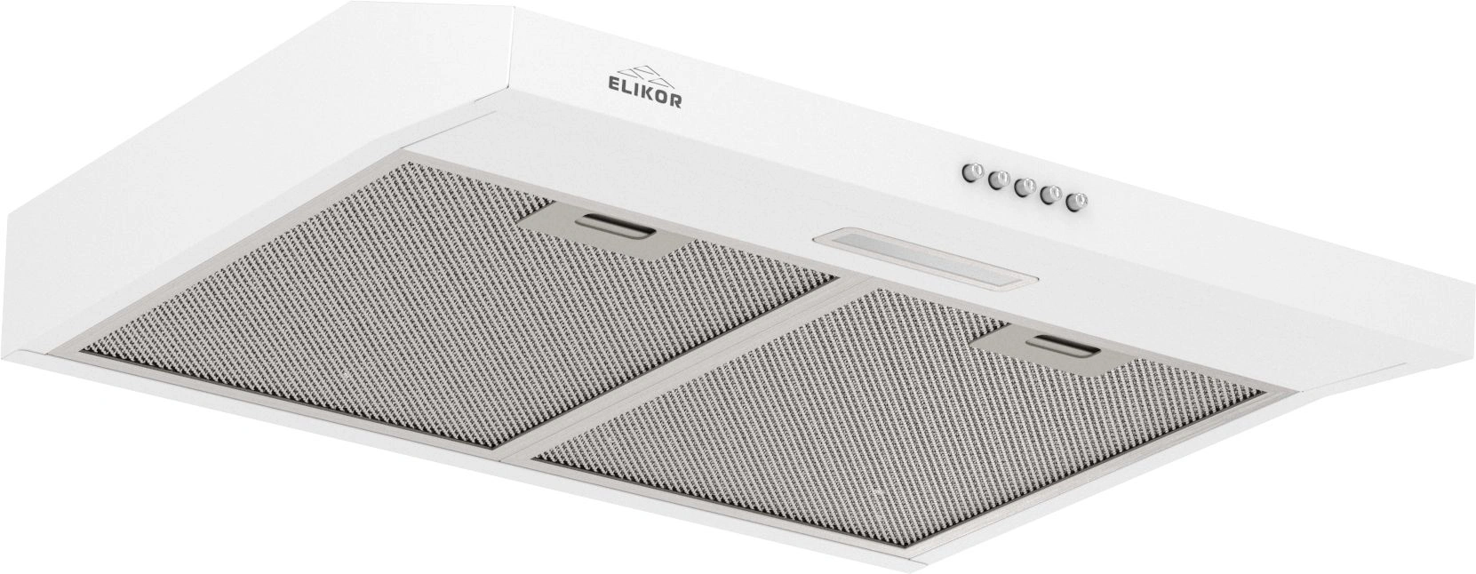 Вытяжка козырьковая Elikor Eco ONE 60 WH белый управление: кнопочное — миниатюра 2