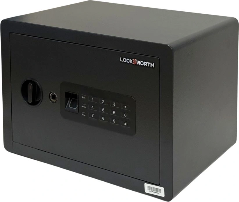 Сейф мебельный LockSworth VS4526 взломостойкий встраиваемый 250x350x250мм электронный/ключевой/биометрический — фото 1