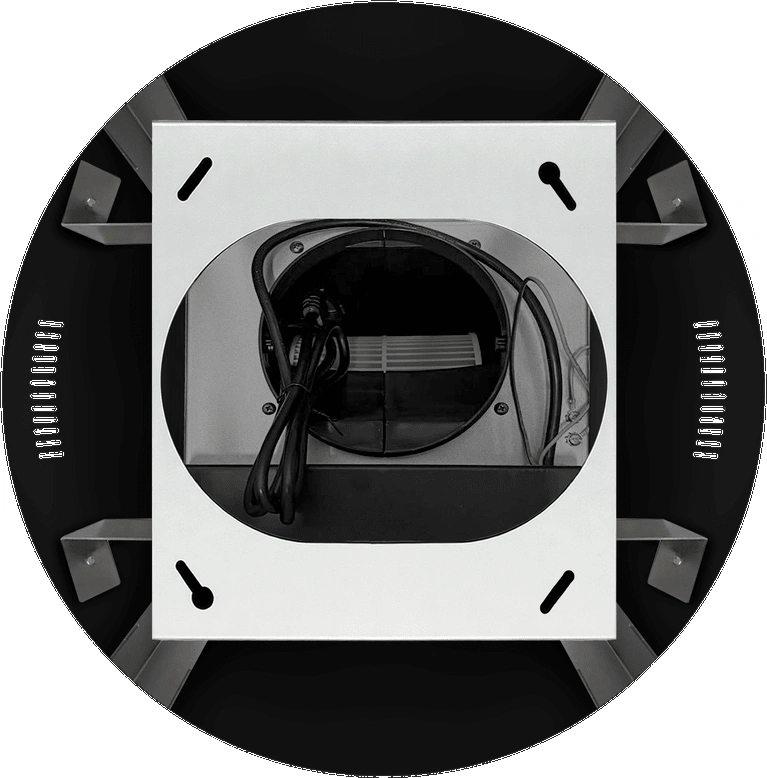 Вытяжка каминная Maunfeld Ford 39 Isla Sensor черный управление: сенсорное (1 мотор) — миниатюра 12