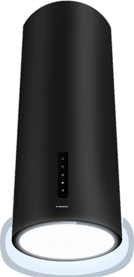 Вытяжка каминная Maunfeld Vega 39 Wall Sensor LED черный управление: сенсорное (1 мотор) — миниатюра 4
