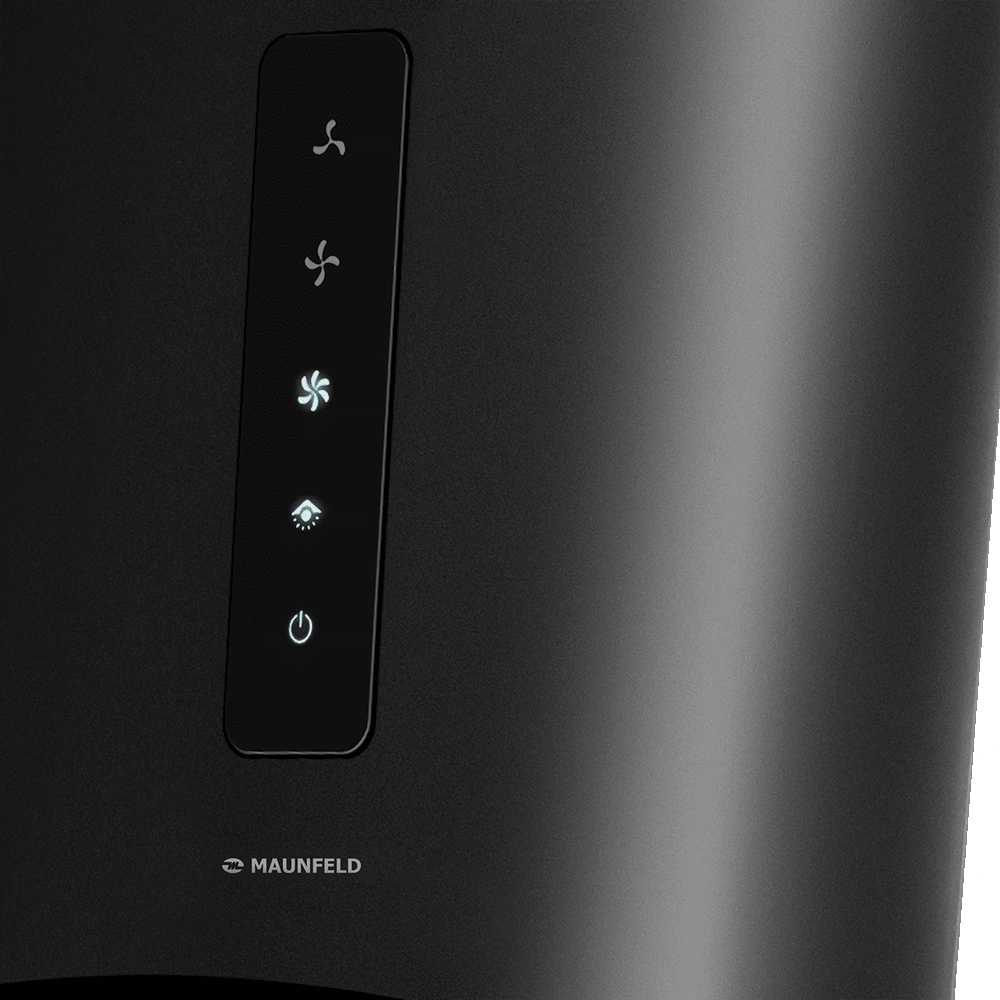 Вытяжка каминная Maunfeld Vega 39 Wall Sensor LED черный управление: сенсорное (1 мотор) — миниатюра 8
