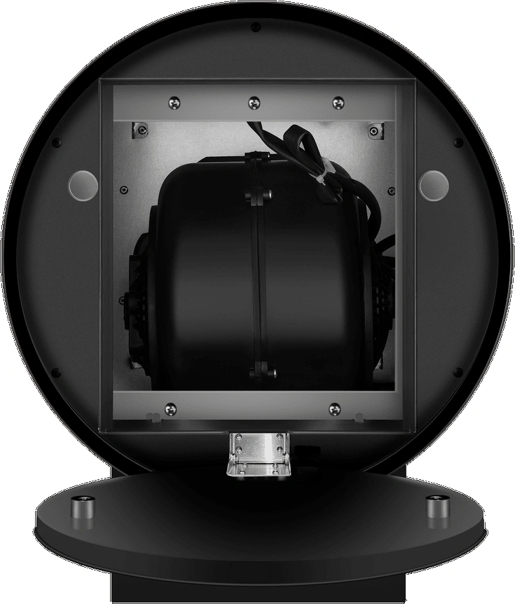 Вытяжка каминная Maunfeld Vega 39 Wall Sensor LED черный управление: сенсорное (1 мотор) — миниатюра 12