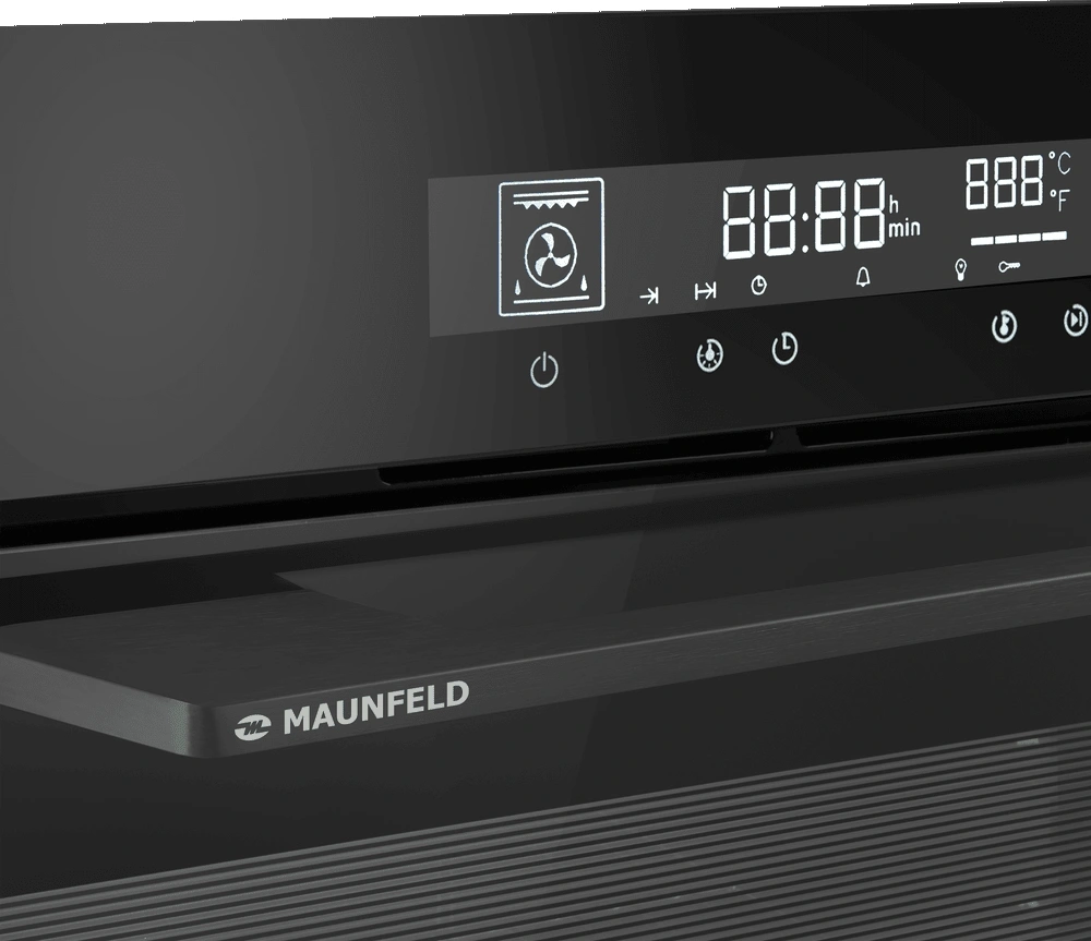 Духовой шкаф Электрический Maunfeld AEOD76106B черный — миниатюра 12