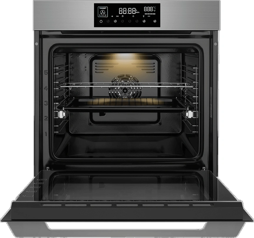 Духовой шкаф Электрический Maunfeld AEOD76106S серебристый — миниатюра 3