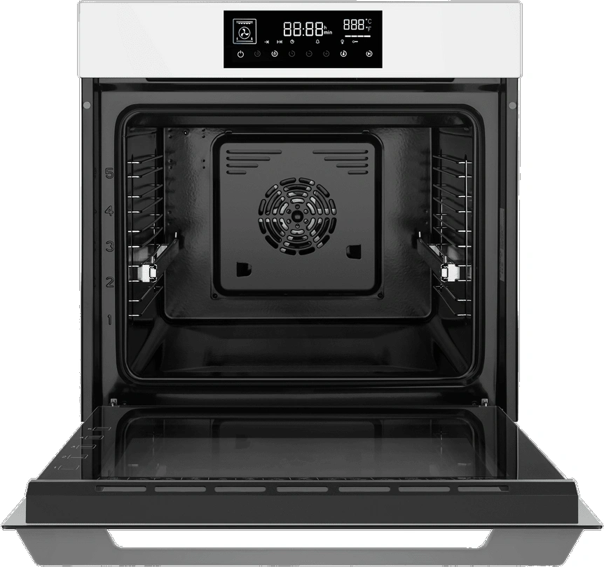 Духовой шкаф Электрический Maunfeld AEOD76106W белый — миниатюра 2