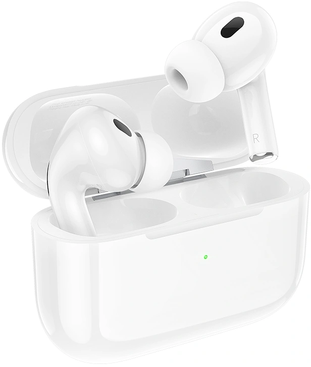Гарнитура внутриканальные Hoco EW77 белый беспроводные bluetooth в ушной раковине (31792) — миниатюра 2