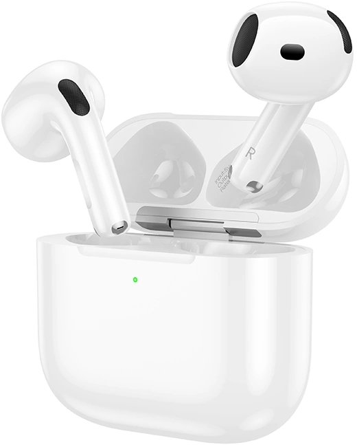 Гарнитура вкладыши Hoco EW84 белый беспроводные bluetooth в ушной раковине (47779) — фото 1