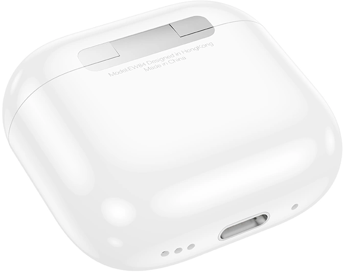 Гарнитура вкладыши Hoco EW84 белый беспроводные bluetooth в ушной раковине (47779) — миниатюра 5
