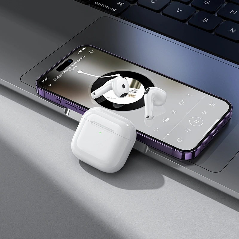 Гарнитура вкладыши Hoco EW84 белый беспроводные bluetooth в ушной раковине (47779) — миниатюра 7