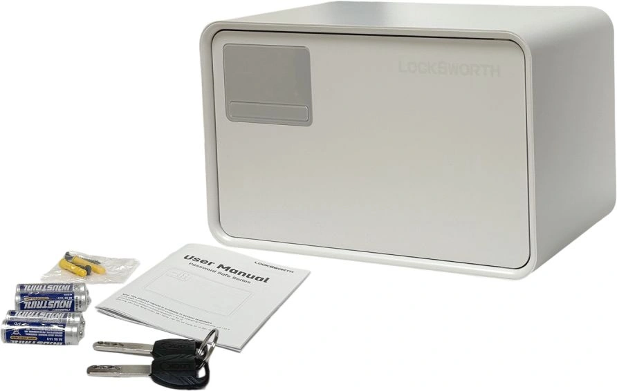Сейф мебельный LockSworth VS4523-WH взломостойкий встраиваемый 200x310x200мм электронный/ключевой — миниатюра 3