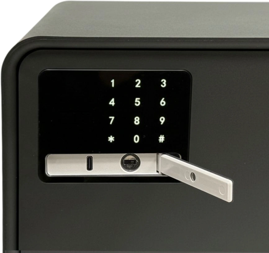 Сейф мебельный LockSworth VS4524-BK взломостойкий встраиваемый 440x350x340мм электронный/ключевой — миниатюра 5