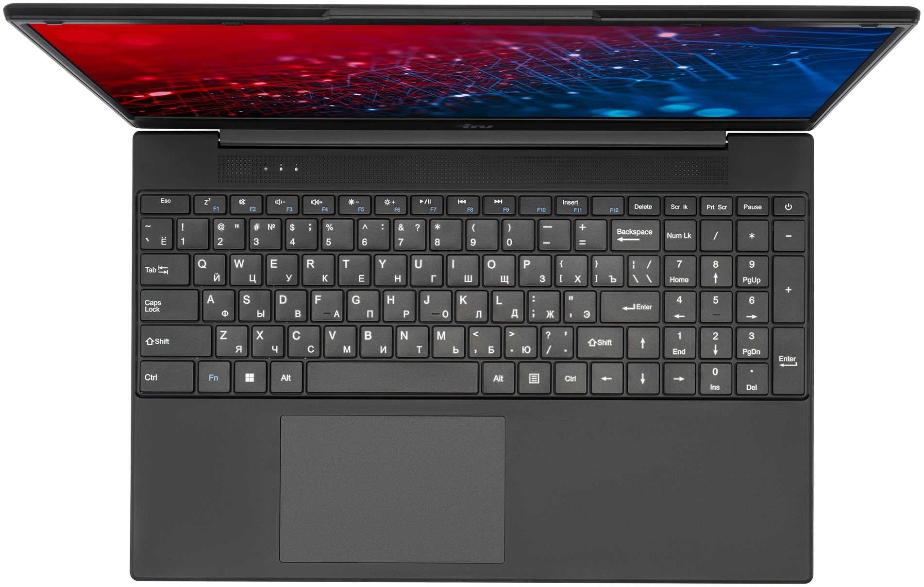 Ноутбук IRU Tactio 15ALGR Core i5 1235U 16Gb SSD512Gb Intel UHD Graphics 15.6" IPS FHD (1920x1080) без ОС black WiFi BT Cam 4500mAh (2173257) — миниатюра 4