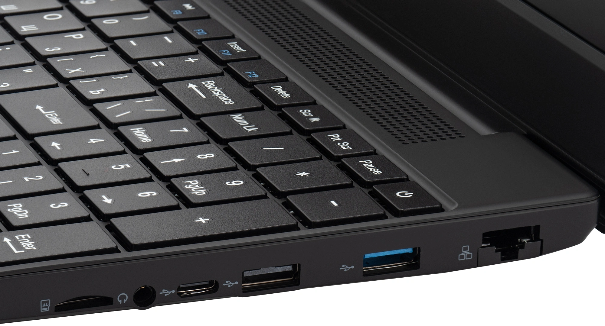 Ноутбук IRU Tactio 15ALGR Core i5 1235U 16Gb SSD512Gb Intel UHD Graphics 15.6" IPS FHD (1920x1080) без ОС black WiFi BT Cam 4500mAh (2173257) — миниатюра 10