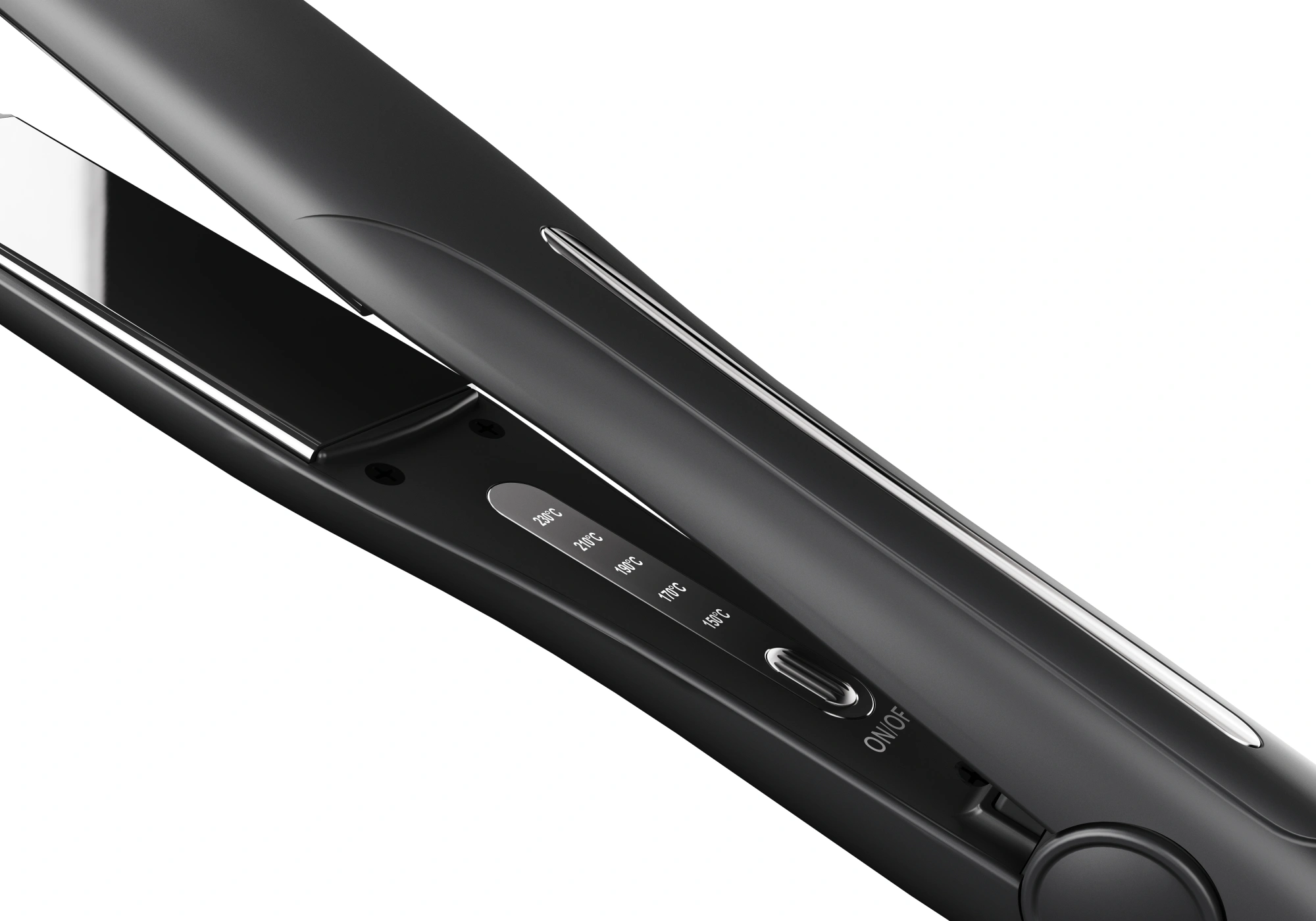 Выпрямитель Haier HHS-618 53Вт черный макс.темп.:220С покрытие:титановое (FZ000TD00RU) — миниатюра 5