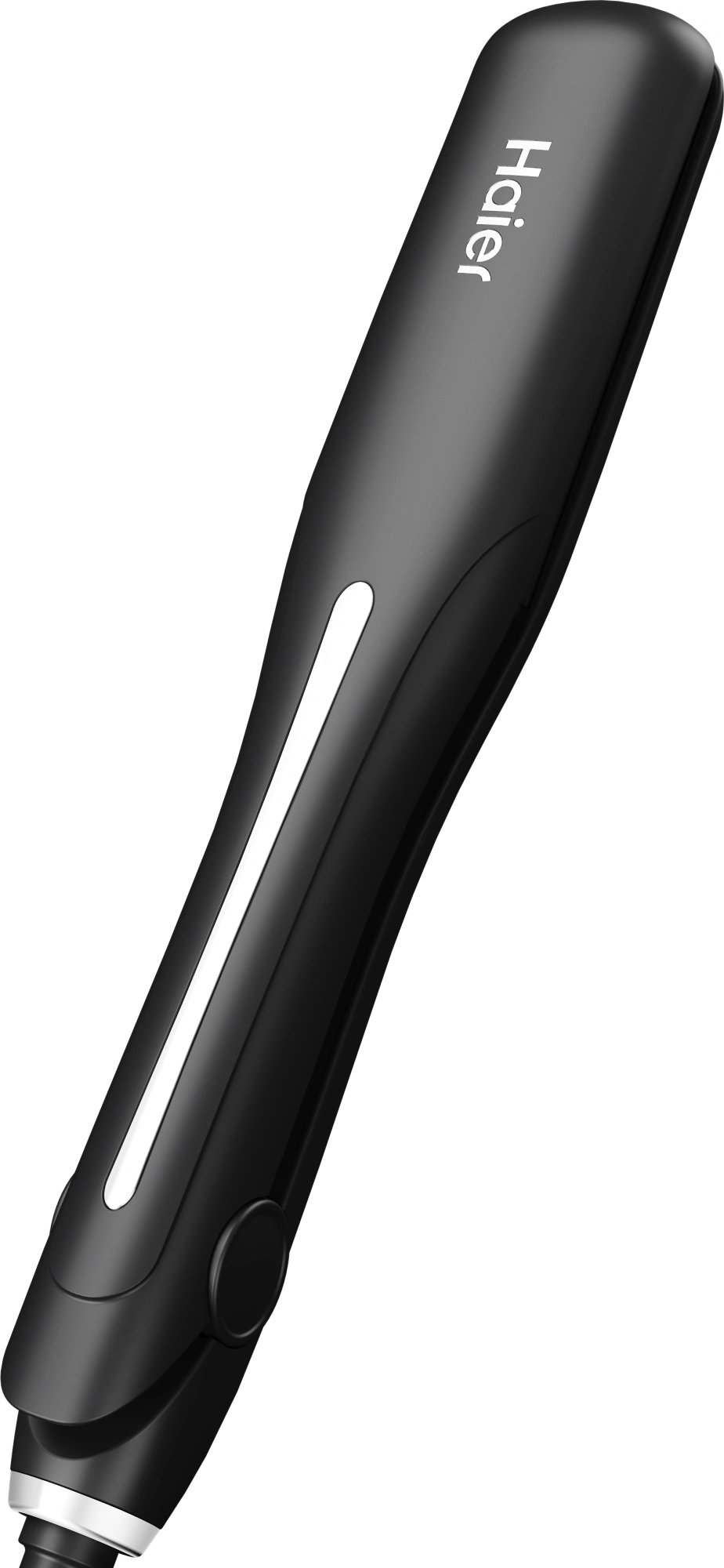Выпрямитель Haier HHS-618 53Вт черный макс.темп.:220С покрытие:титановое (FZ000TD00RU) — миниатюра 8