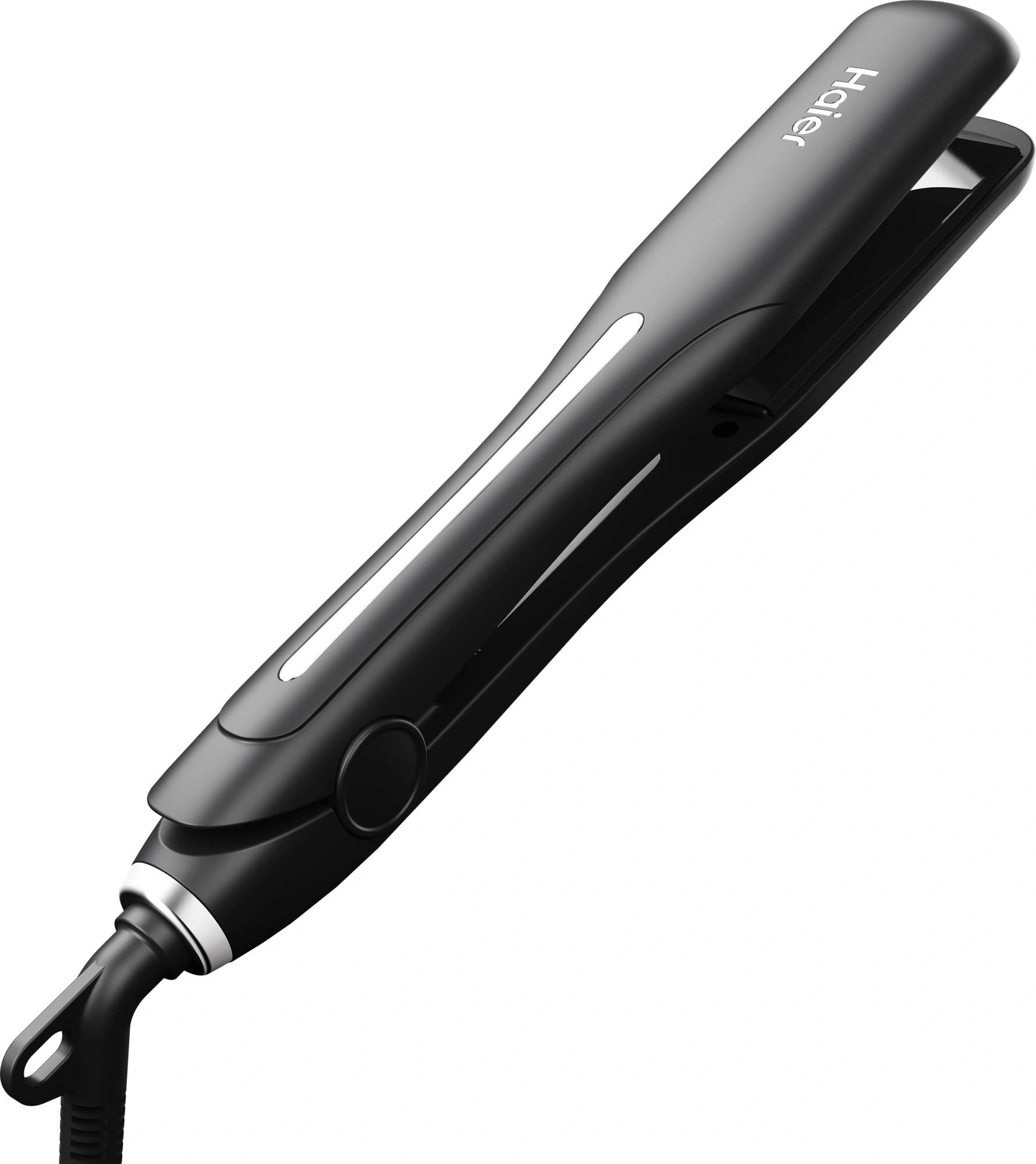 Выпрямитель Haier HHS-618 53Вт черный макс.темп.:220С покрытие:титановое (FZ000TD00RU) — миниатюра 10