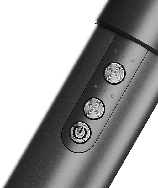 Мульти-Стайлер Haier HHS-602 1400Вт графитовый макс.темп.:90С покрытие:керамическое (FZ000VD00RU) — миниатюра 11