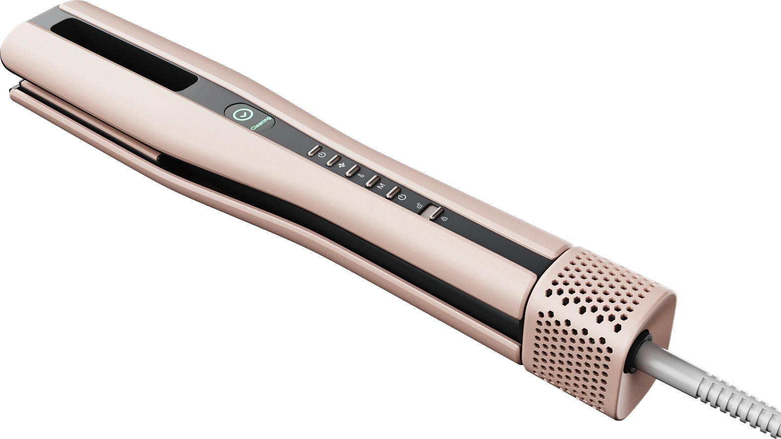 Выпрямитель Haier HHS-605 850Вт розовый макс.темп.:210С покрытие:керамико-кератиновое (FZ000UD00RU) — миниатюра 3